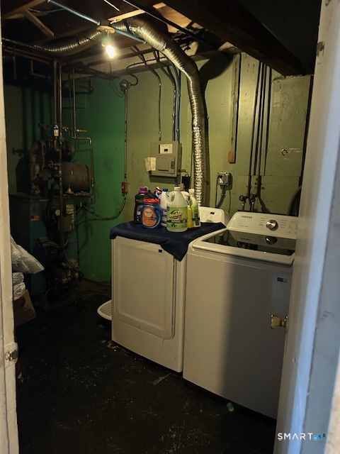 56 Angel Drive, Unit C Waterbury, CT 06708 - Photo 10 of 10 a bathroom with a sink a toilet and a mirror