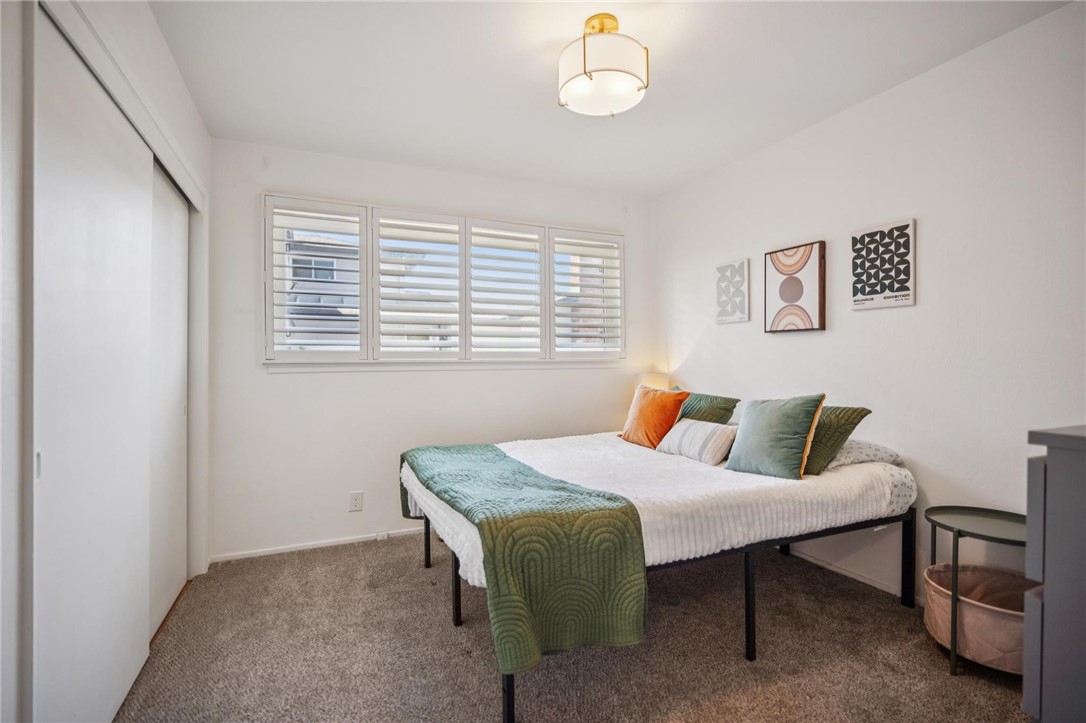 632 Waterview Alameda, CA 94501 - Photo 39 of 57 Hall bedroom with plantation shutters and closet