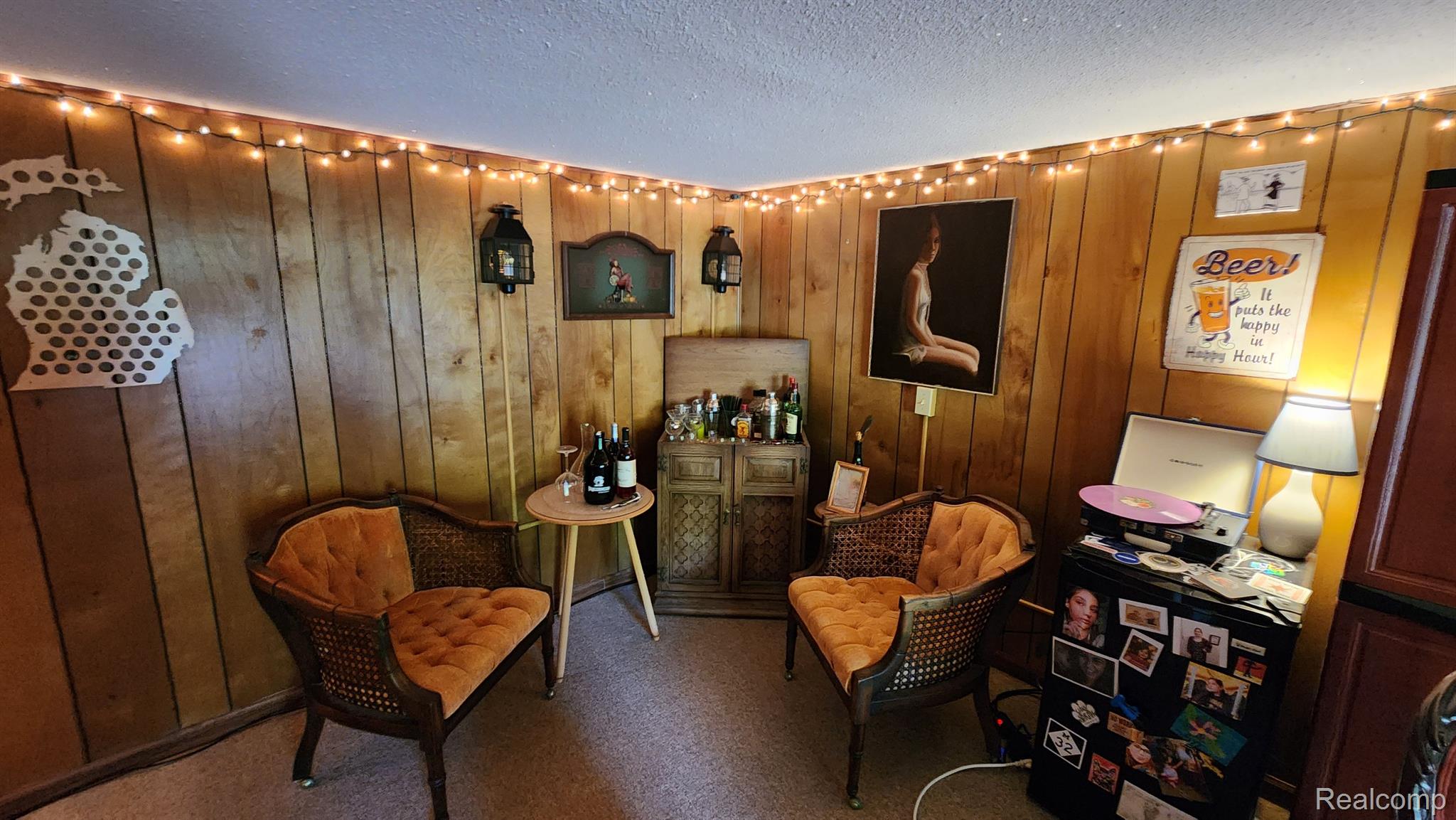 8734 South County Line Road Onaway, MI 49765 - Photo 28 of 56 Lower level living room