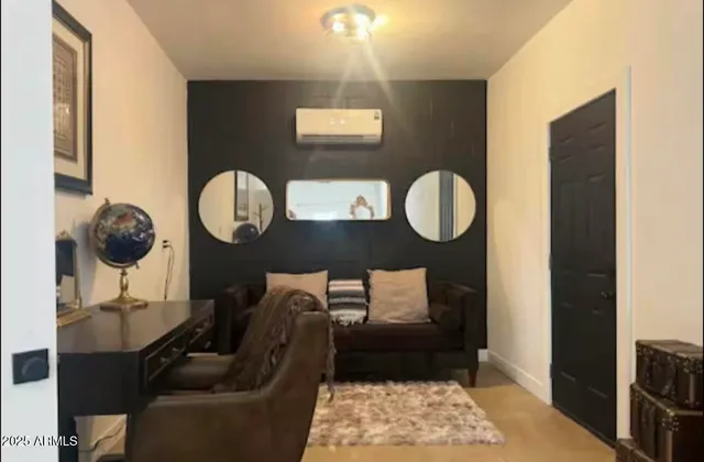 a view of outdoor space with seating area