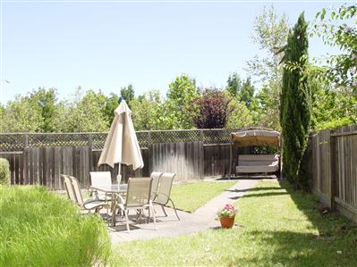 8029 Mason Drive Rohnert Park, CA 94928 - Photo 5 of 5 Private & comfortable backyard with automatic sprinkler system