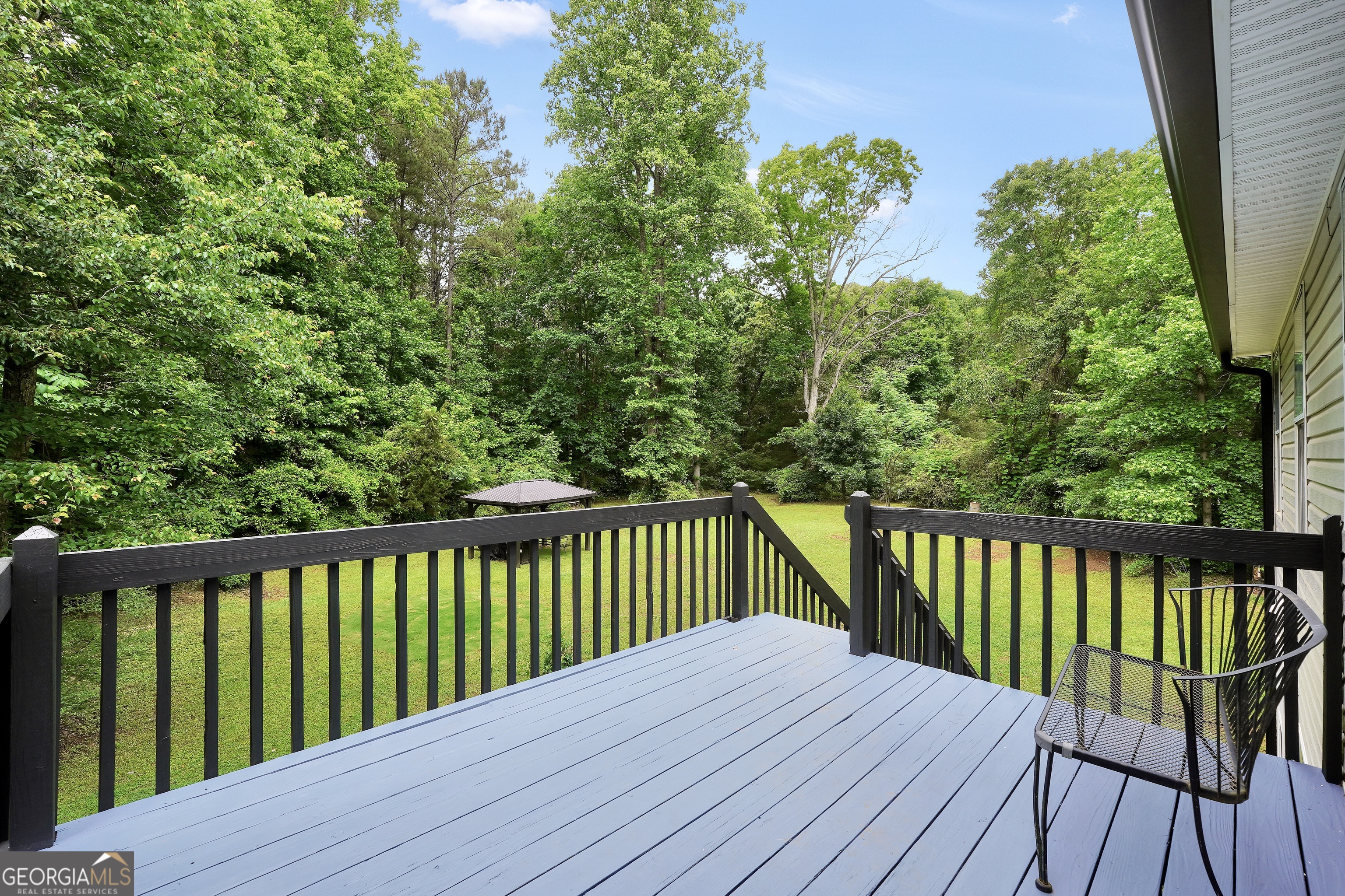 110 Westeria Way Jackson, GA 30233 - Photo 37 of 45 a view of a wooden roof deck