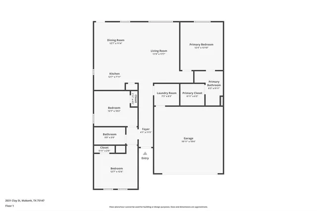 a picture of a floor plan