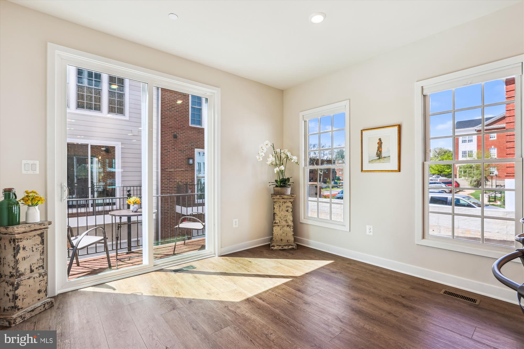 6832 General Davis Drive Northwest Washington, DC 20012 - Photo 8 of 31 a view of an empty room with glass door