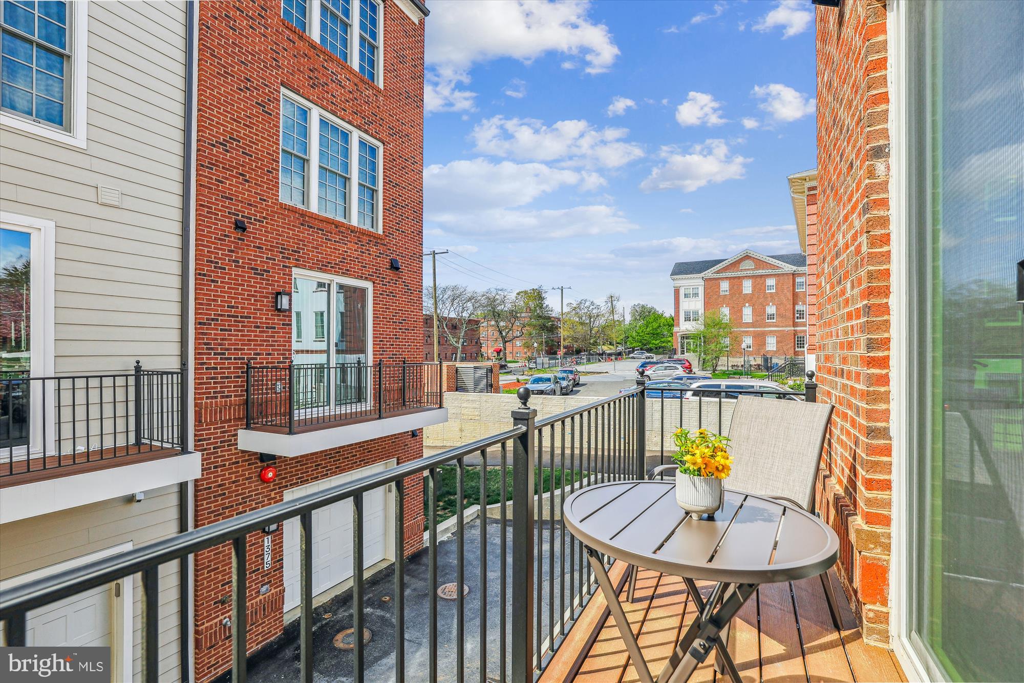 6832 General Davis Drive Northwest Washington, DC 20012 - Photo 9 of 31 a view of a balcony with swimming pool and furniture