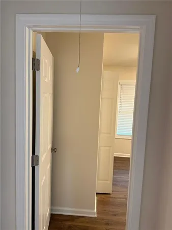 a view of a small space