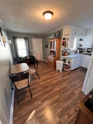 a view of a outdoor space with seating area