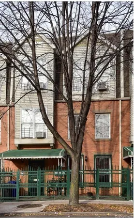 a view of a building with a trees