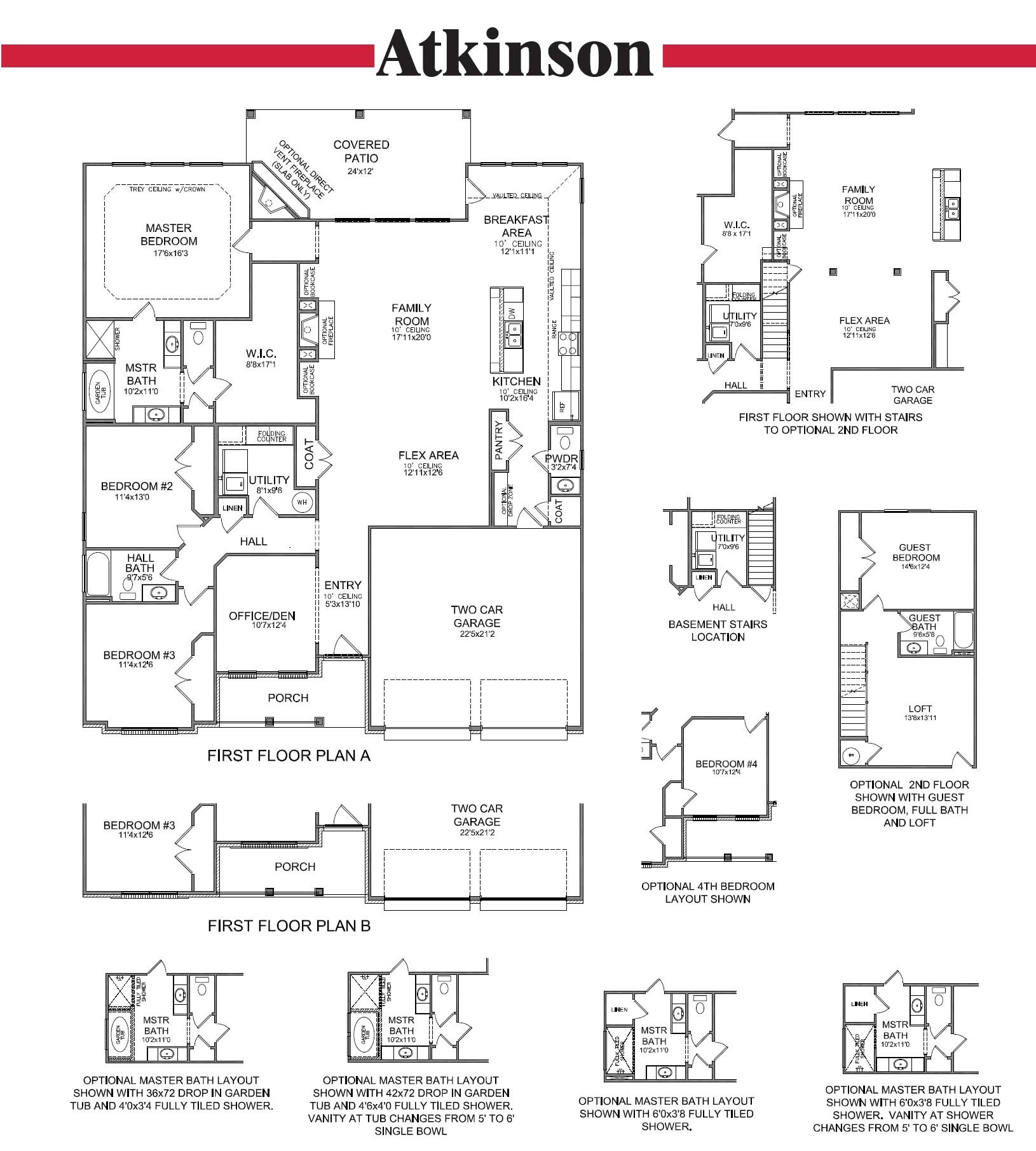 709 Windflower Way Lexington, KY 40511 - Photo 2 of 2 Atkinson Floor Plan