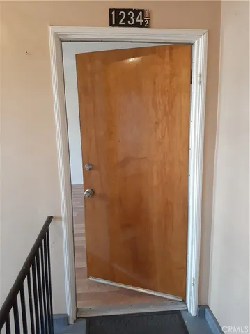 a view of a small space