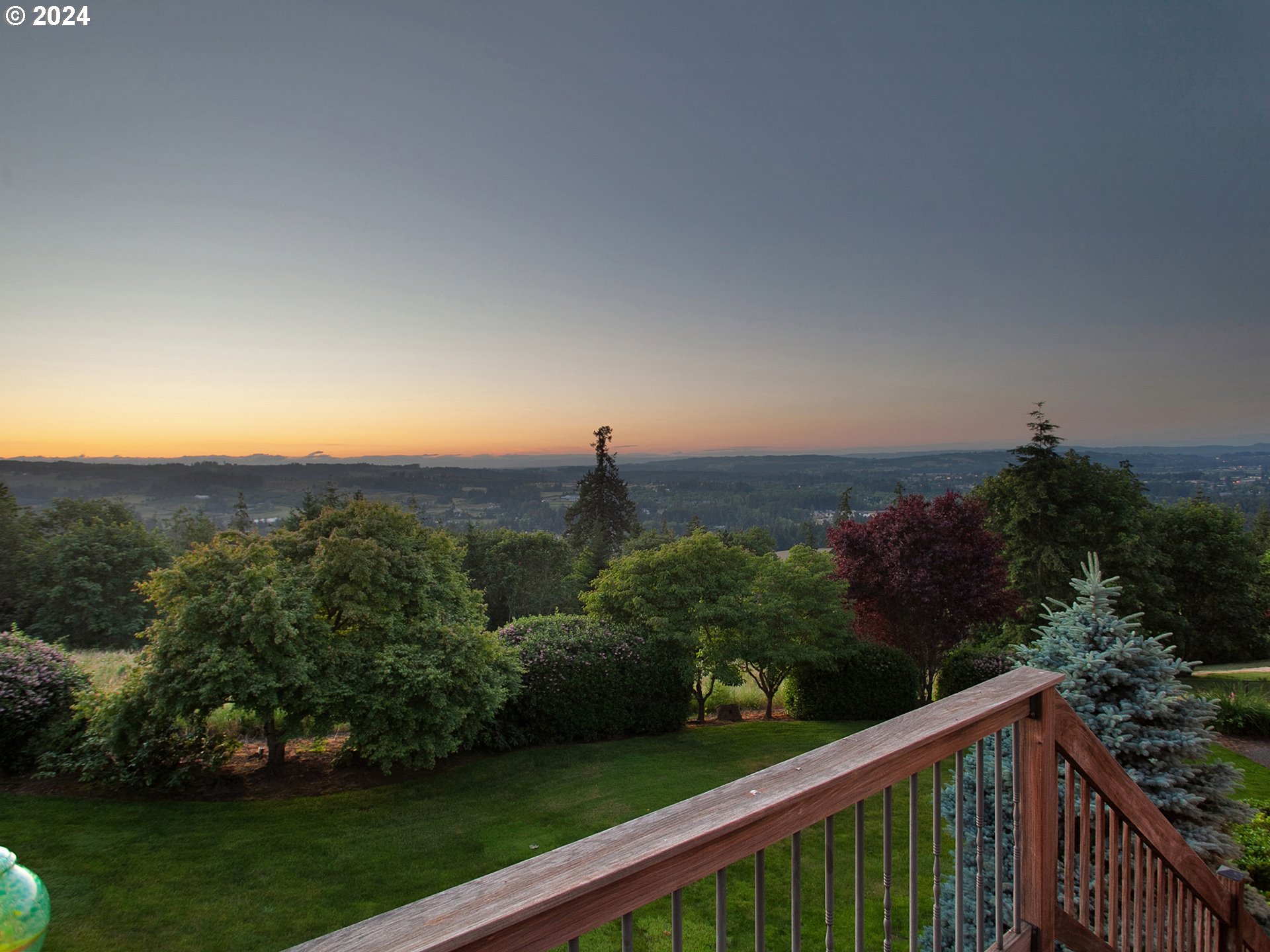 26317 Southwest Labrousse Road Sherwood, OR 97140 - Photo 30 of 38 a view of a city from a balcony