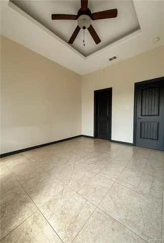 a view of empty room