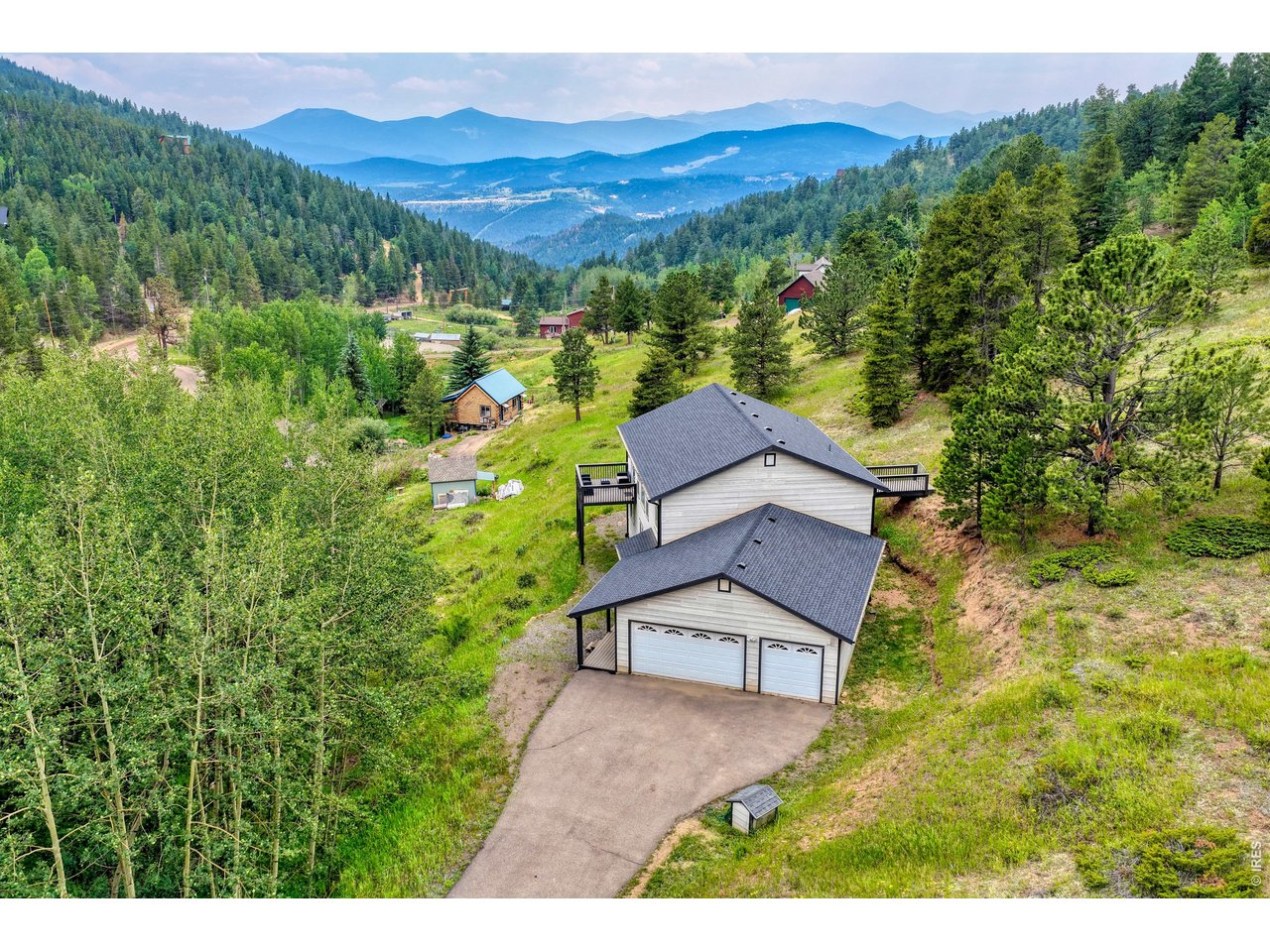 2353 Dory Hill Road Black Hawk, CO 80422 - Photo 47 of 50 Gorgeous views of the Mountains to to the south and west, clear views of Mt Blue Sky