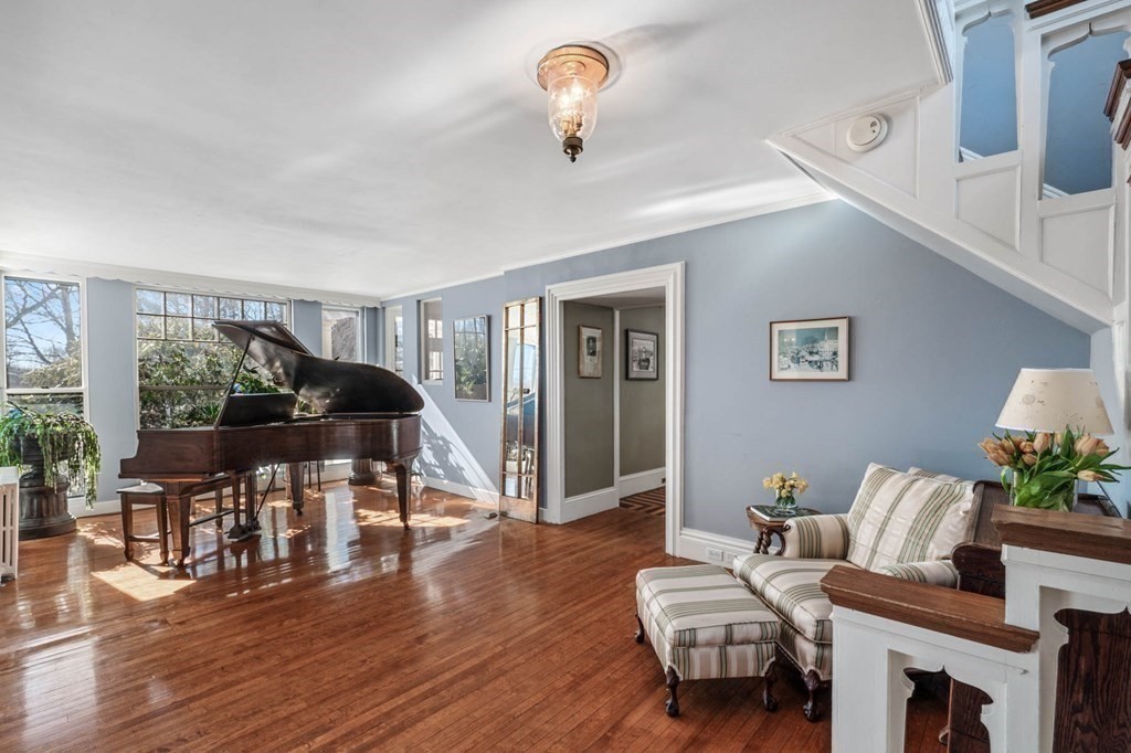 2 South Hampton Road Amesbury, MA 01913 - Photo 6 of 32 a living room with furniture and a wooden floor