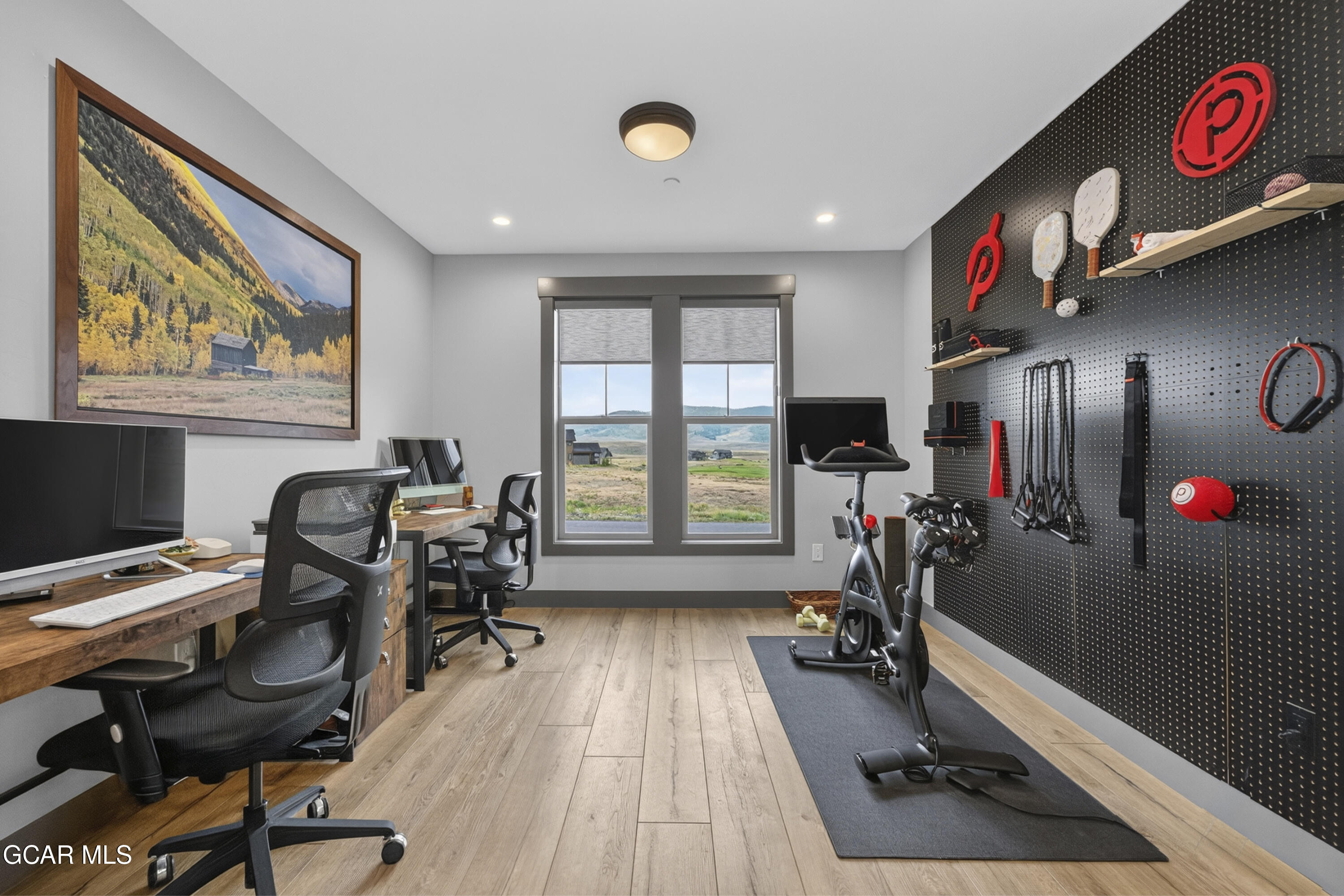 154 Eagle Ridge Drive Granby, CO 80446 - Photo 12 of 59 a view of a workspace with furniture and a window