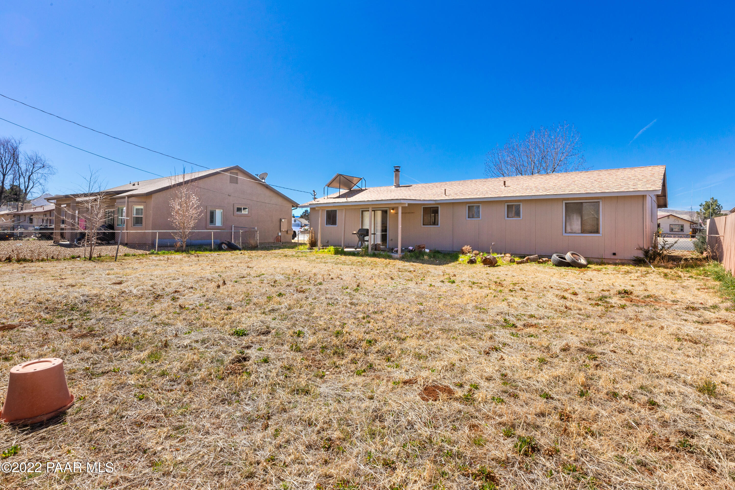 3201 North Robert Road Prescott Valley, AZ 86314 - Photo 15 of 16 Backyard