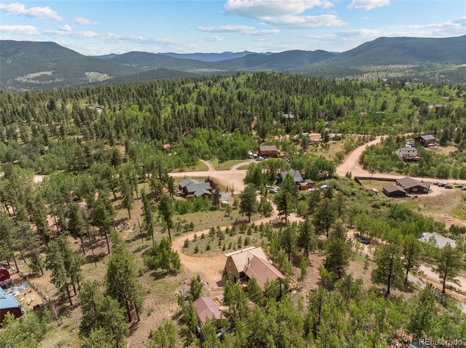 62 Quartz Circle Bailey, CO 80421 - Photo 36 of 38 a view of city and mountain