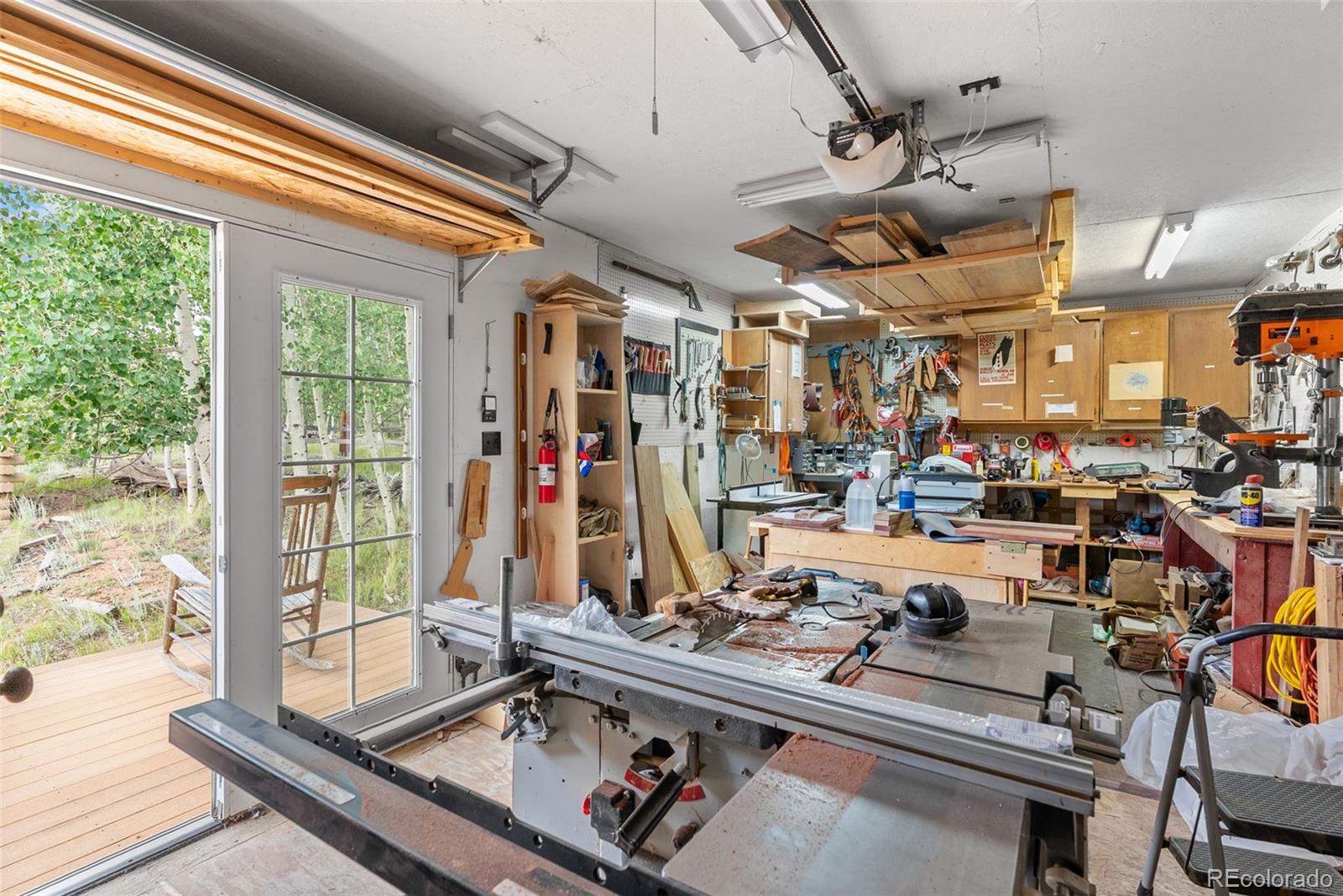 62 Quartz Circle Bailey, CO 80421 - Photo 6 of 38 a view of a room with gym equipment