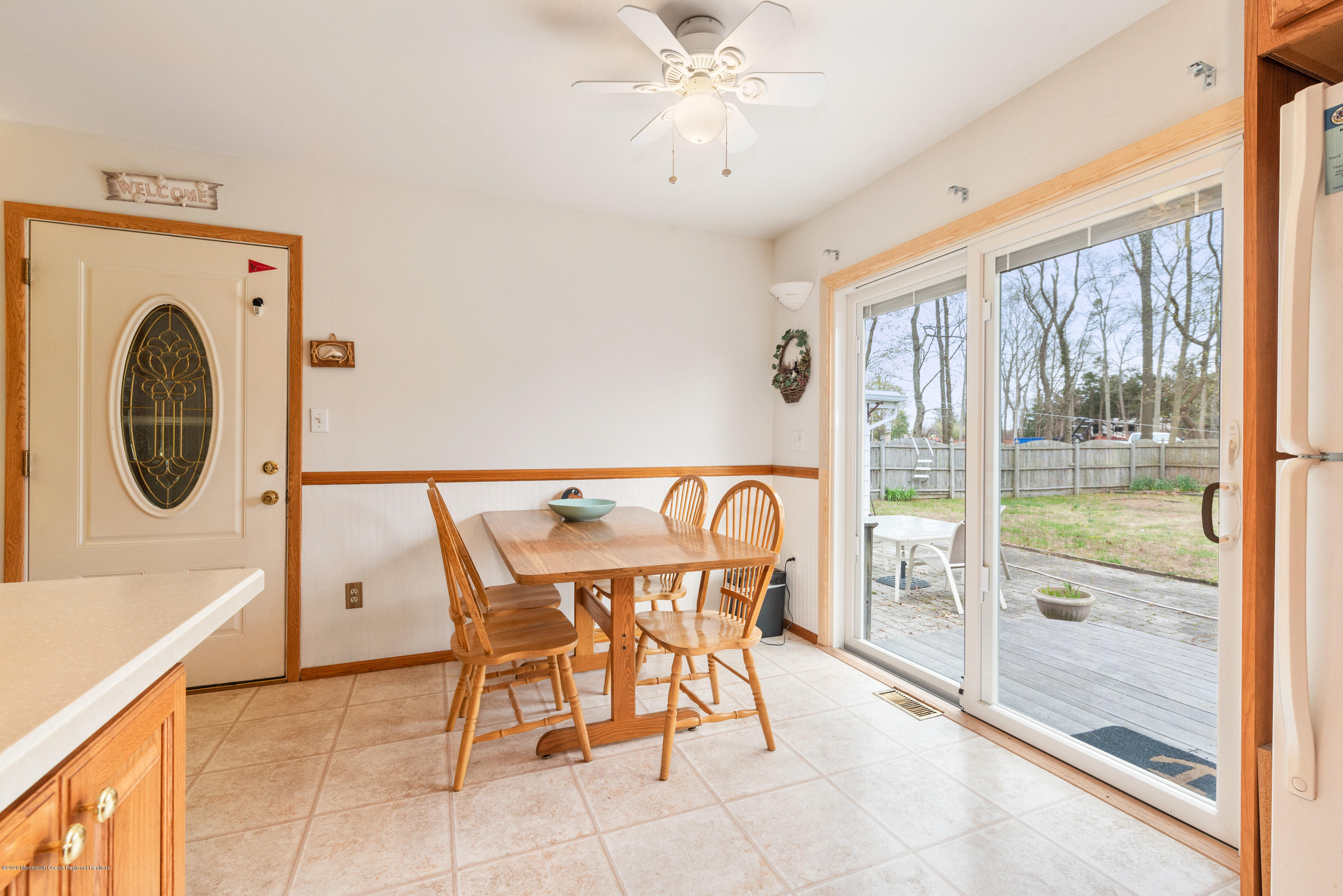 1313 Allaire Road Spring Lake, NJ 07762 - Photo 11 of 23 a view of a dining room with furniture window and outside view