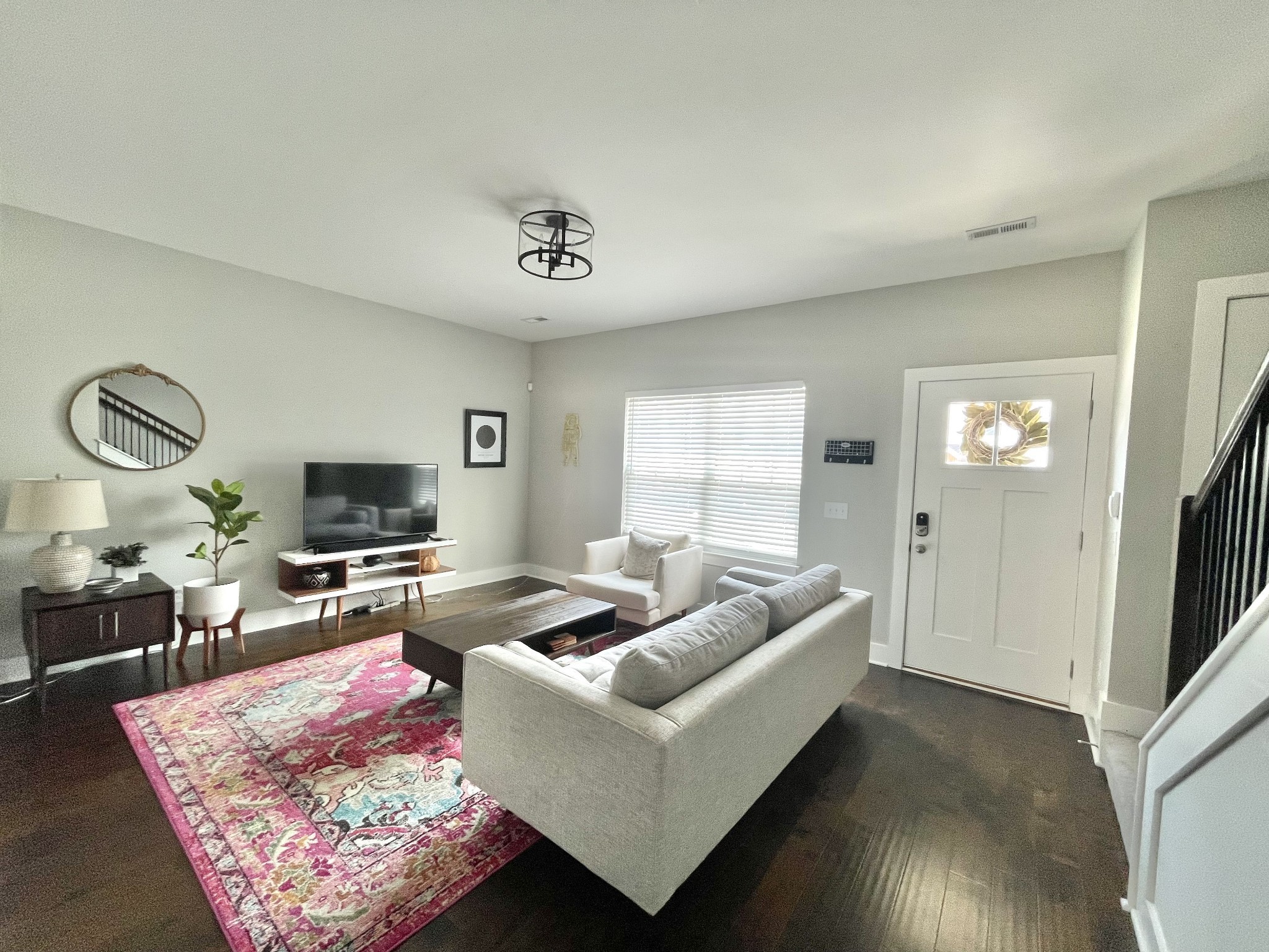 2327 Patrick Avenue Old Hickory, TN 37138 - Photo 6 of 36 a living room with furniture and a flat screen tv