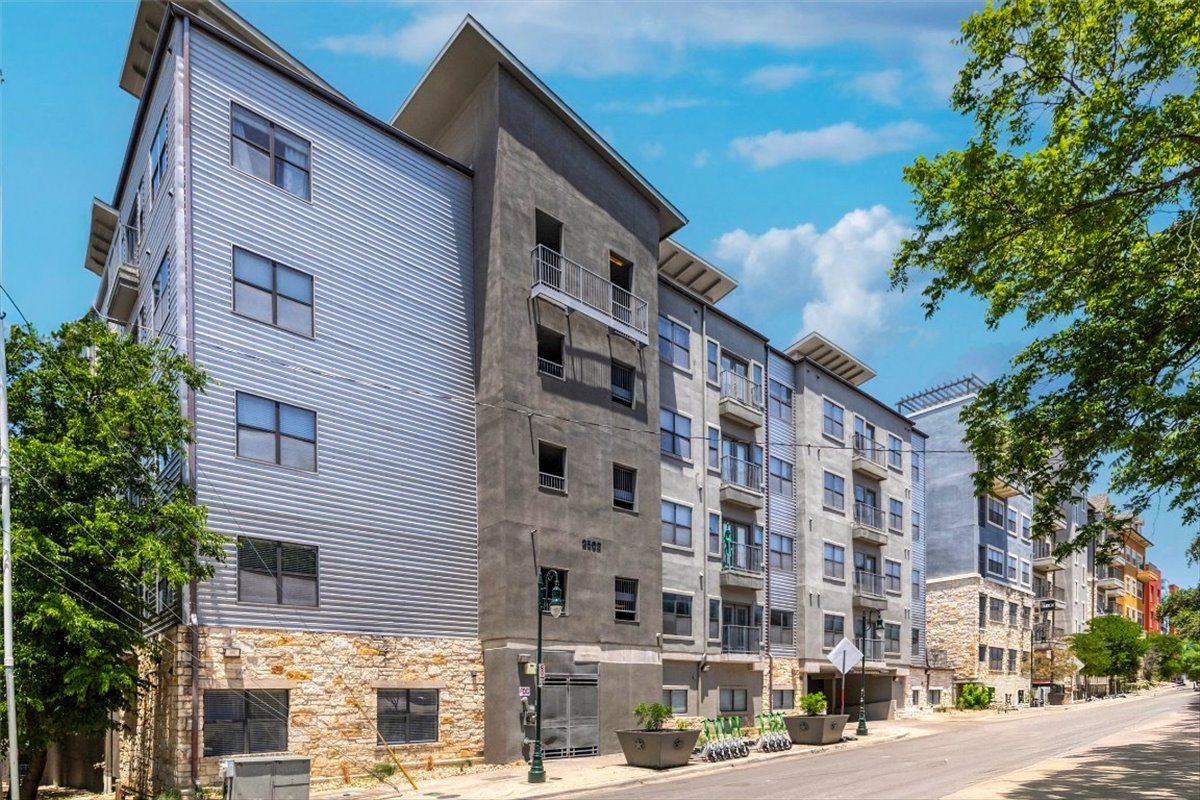 2502 Leon Street, Unit 414 Austin, TX 78705 - Photo 1 of 21 a front view of a building