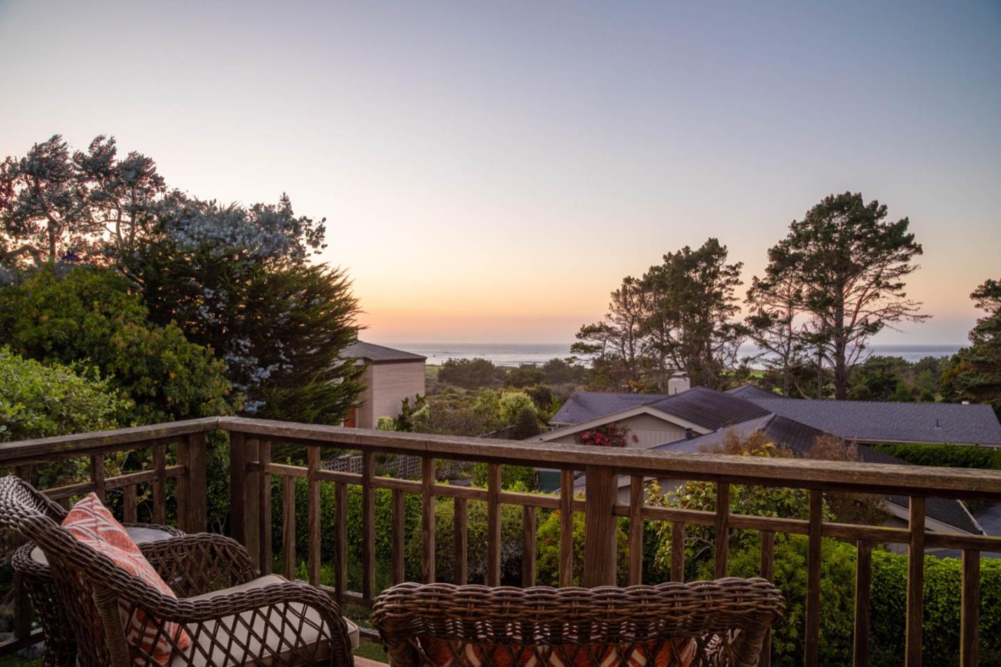 2876 Oak Knoll Road Pebble Beach, CA 93953 - Photo 2 of 14 a view of a roof deck with furniture