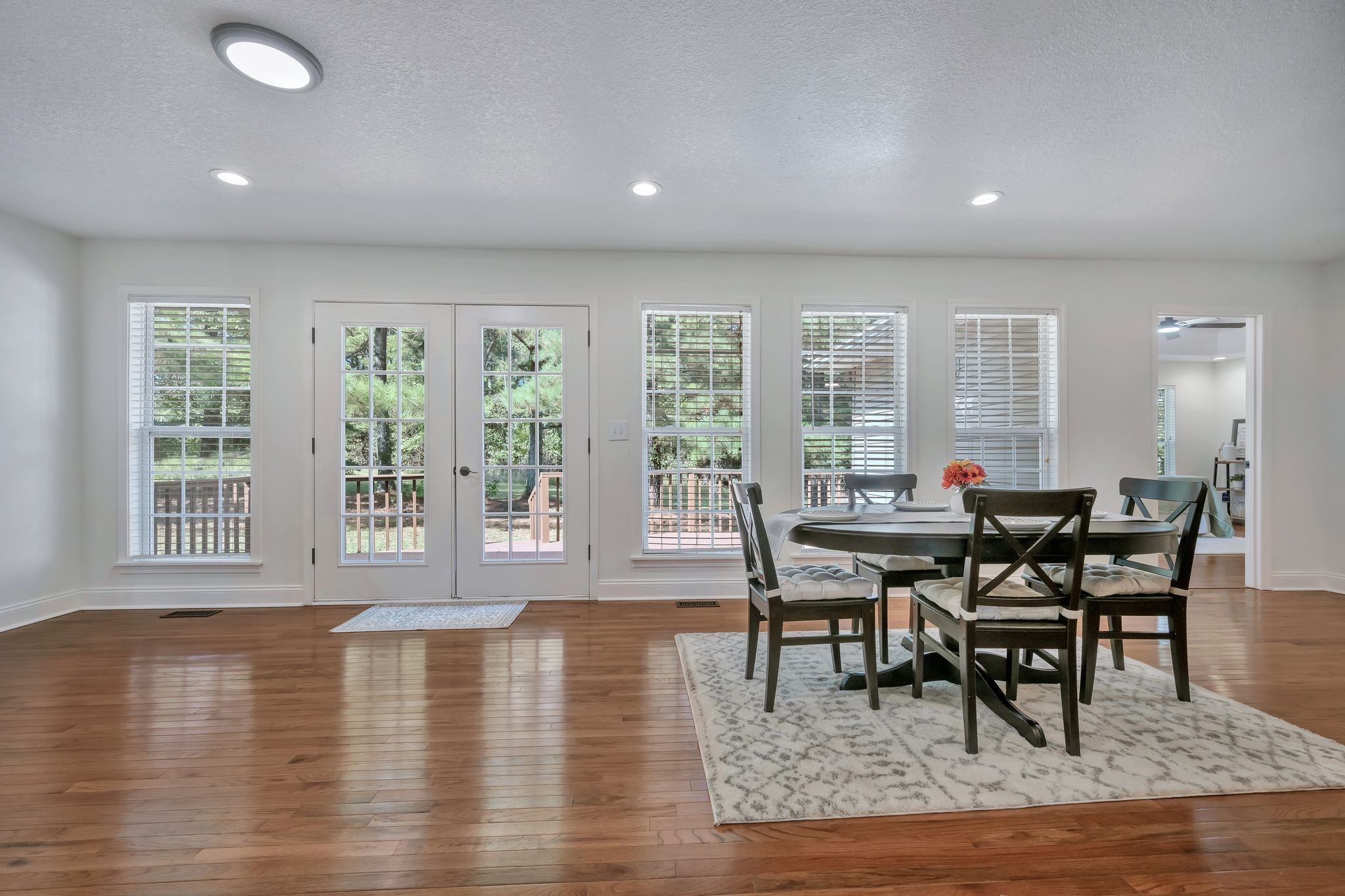 2044 Old Blacktop Road McEwen, TN 37101 - Photo 23 of 45 a view of a dining room with furniture window and wooden floor