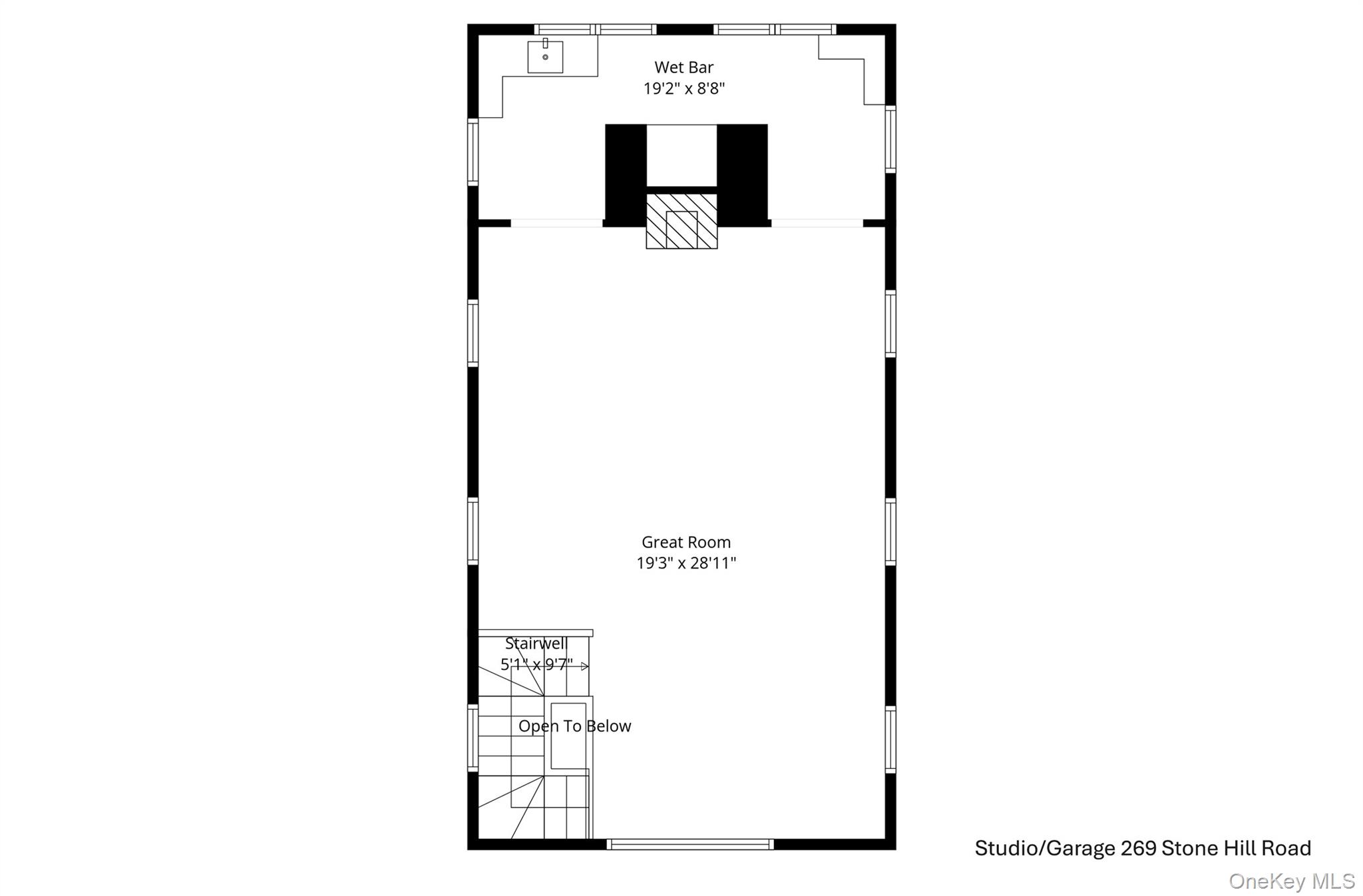 269 Stone Hill Road Pound Ridge, NY 10576 - Photo 45 of 46 Studio/Garage upper level