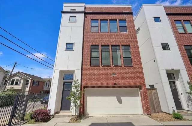 a front view of a building