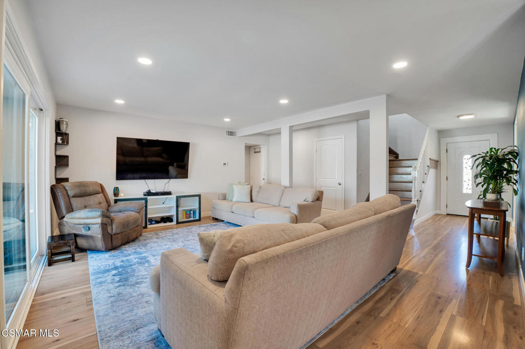 926 Talbert Avenue Simi Valley, CA 93065 - Photo 7 of 41 a living room with furniture and a flat screen tv