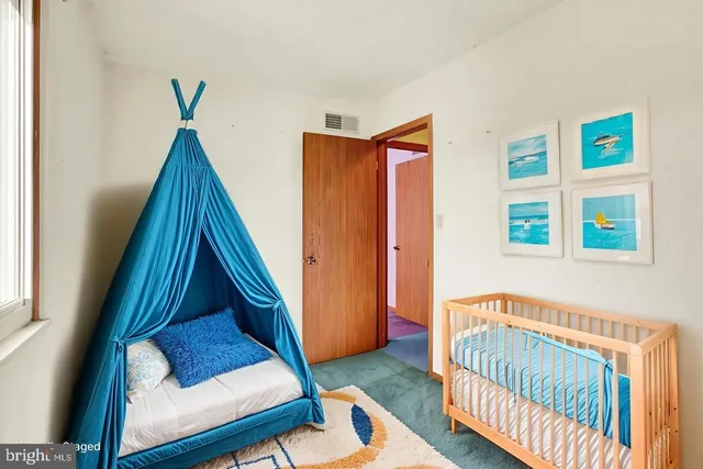 a view of an front door