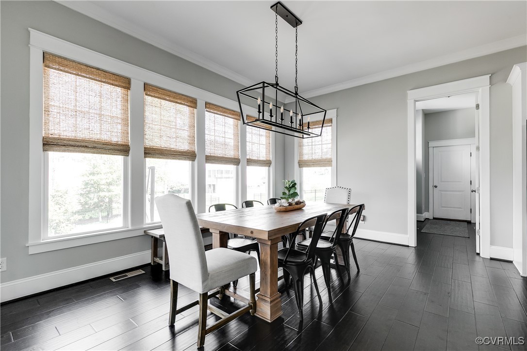 16506 Binley Road Midlothian, VA 23112 - Photo 24 of 49 a view of a dining room with furniture window and wooden floor
