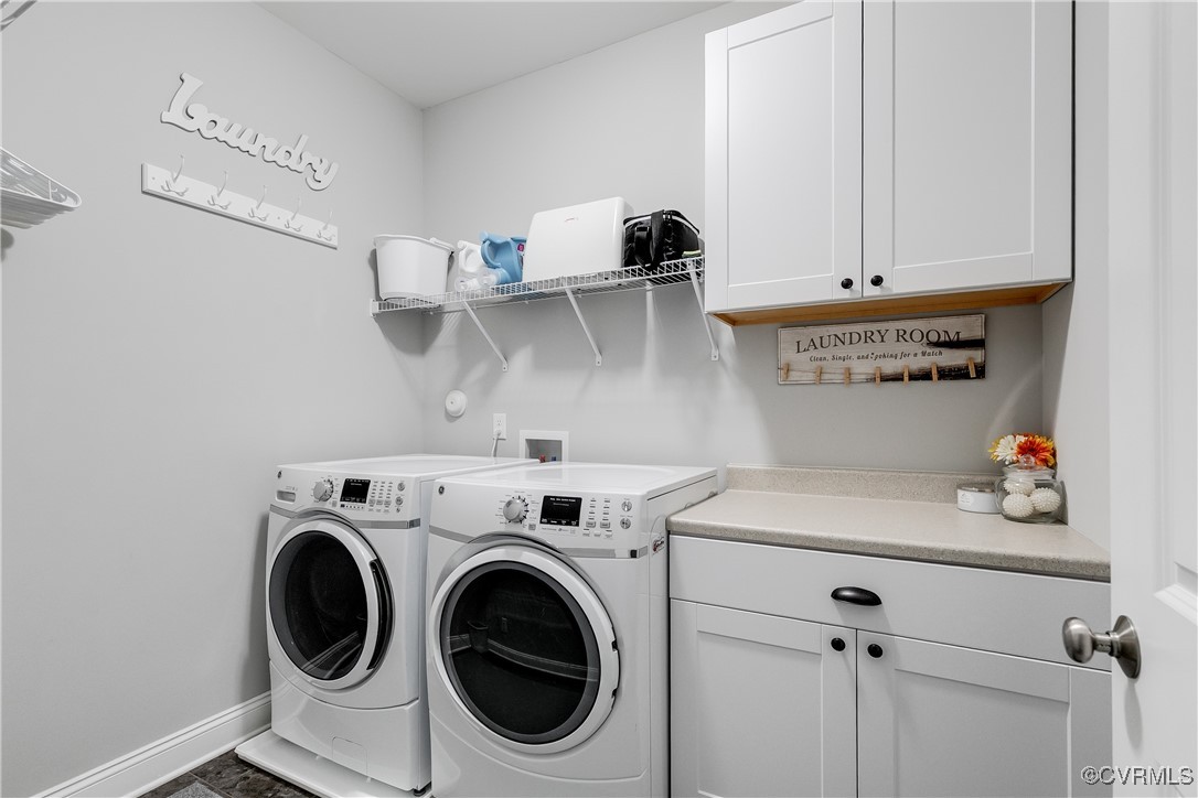 16506 Binley Road Midlothian, VA 23112 - Photo 34 of 49 a utility room with dryer and washer