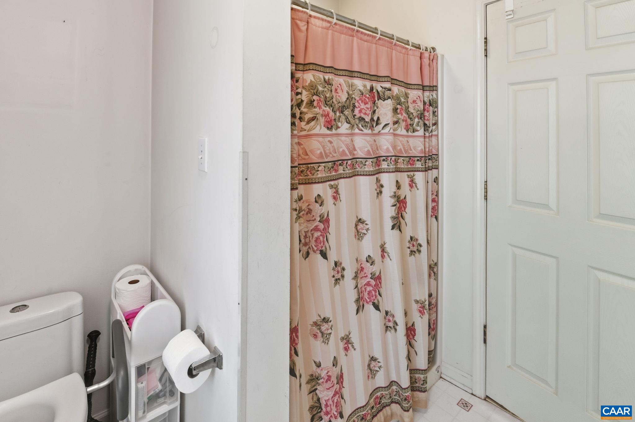 16070 Burnley Road Barboursville, VA 22923 - Photo 16 of 37 a bathroom with a shower curtain and a curtain
