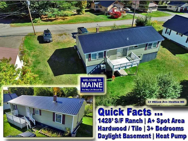 $170,000 | 23 Wilson Avenue, Houlton, ME 04730
