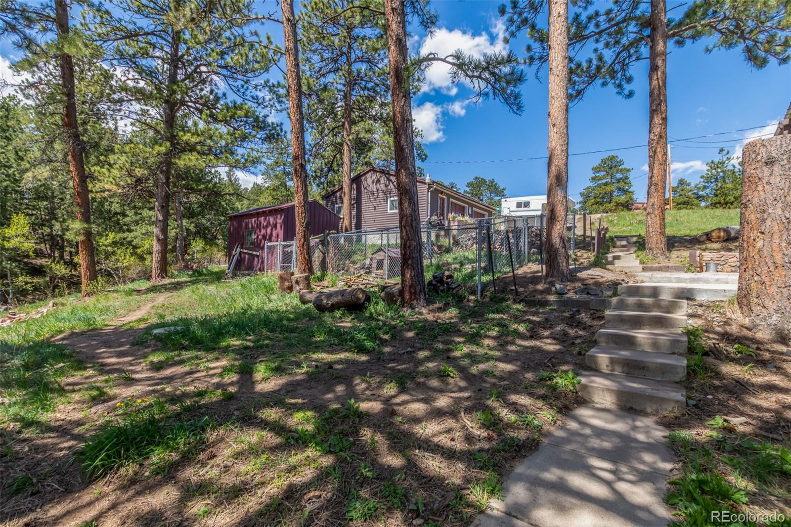 11388 Ranch Elsie Road Golden, CO 80403 - Photo 40 of 50 a view of a street with a house in the background