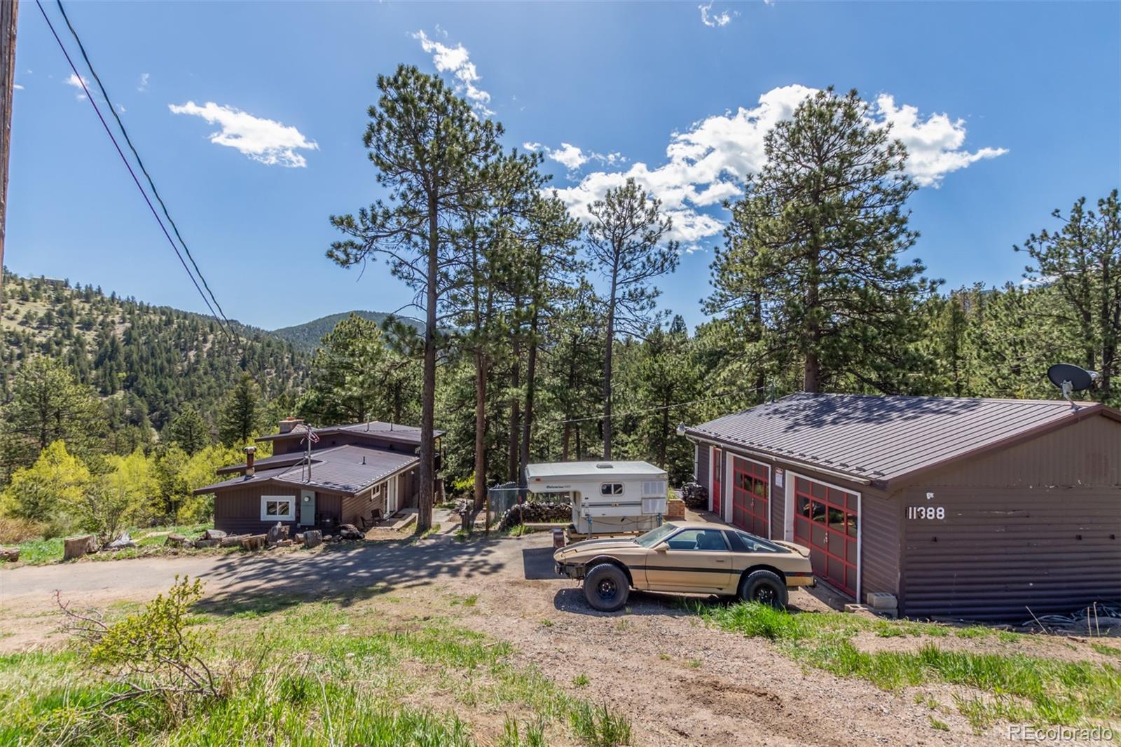 11388 Ranch Elsie Road Golden, CO 80403 - Photo 7 of 50 a view of a patio in backyard
