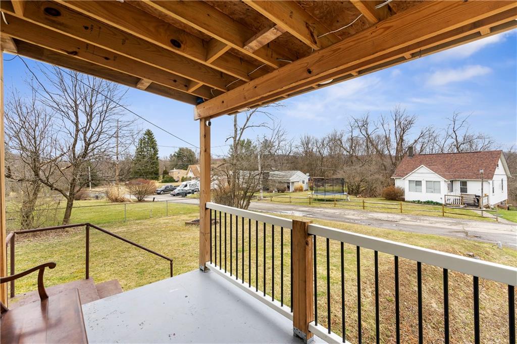 90 Dellenbaugh Road Tarentum, PA 15084 - Photo 3 of 25 a view of a balcony with a ocean view