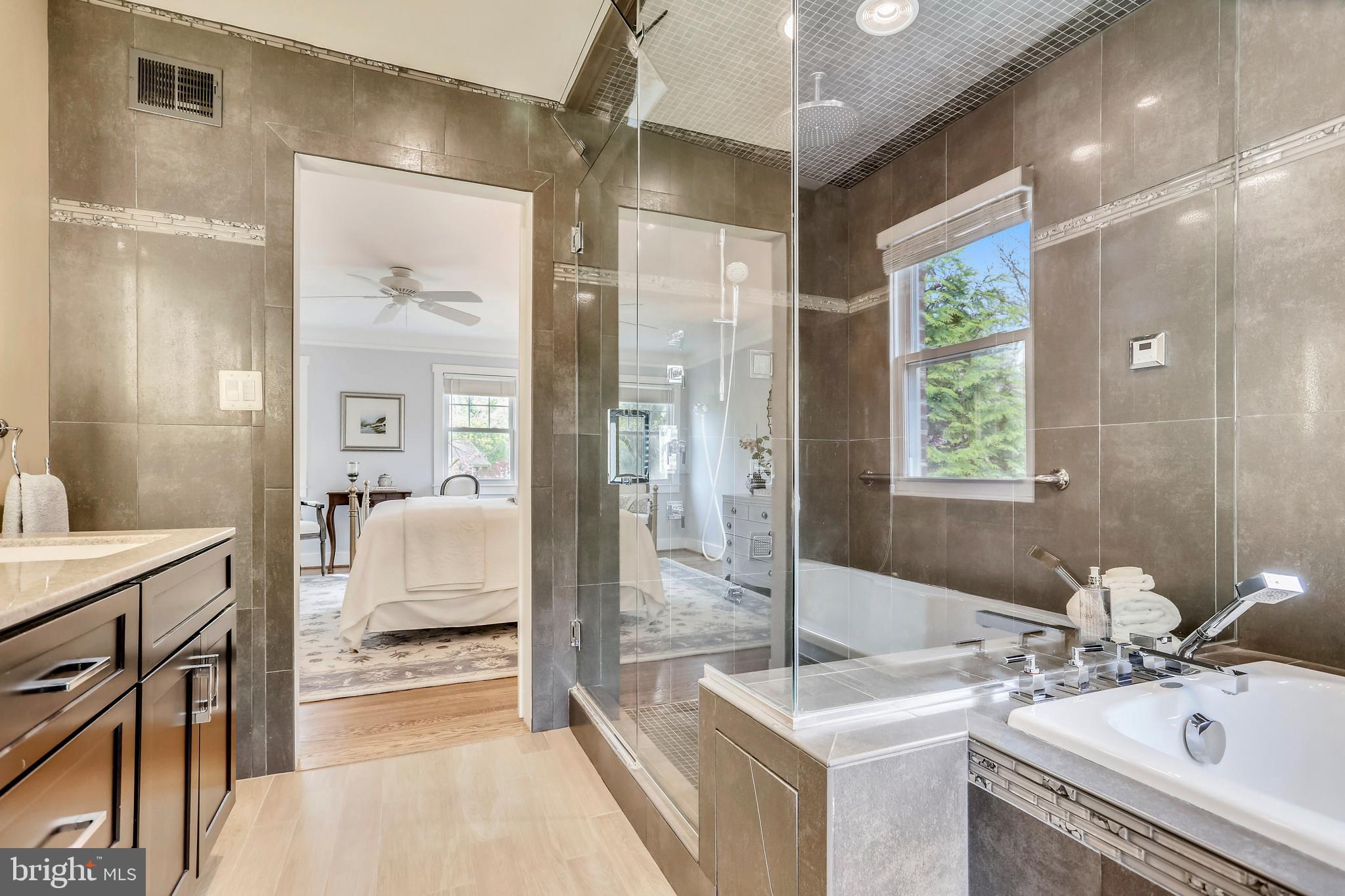 9017 Rouen Lane Potomac, MD 20854 - Photo 23 of 40 Master Bath with Steam Shower