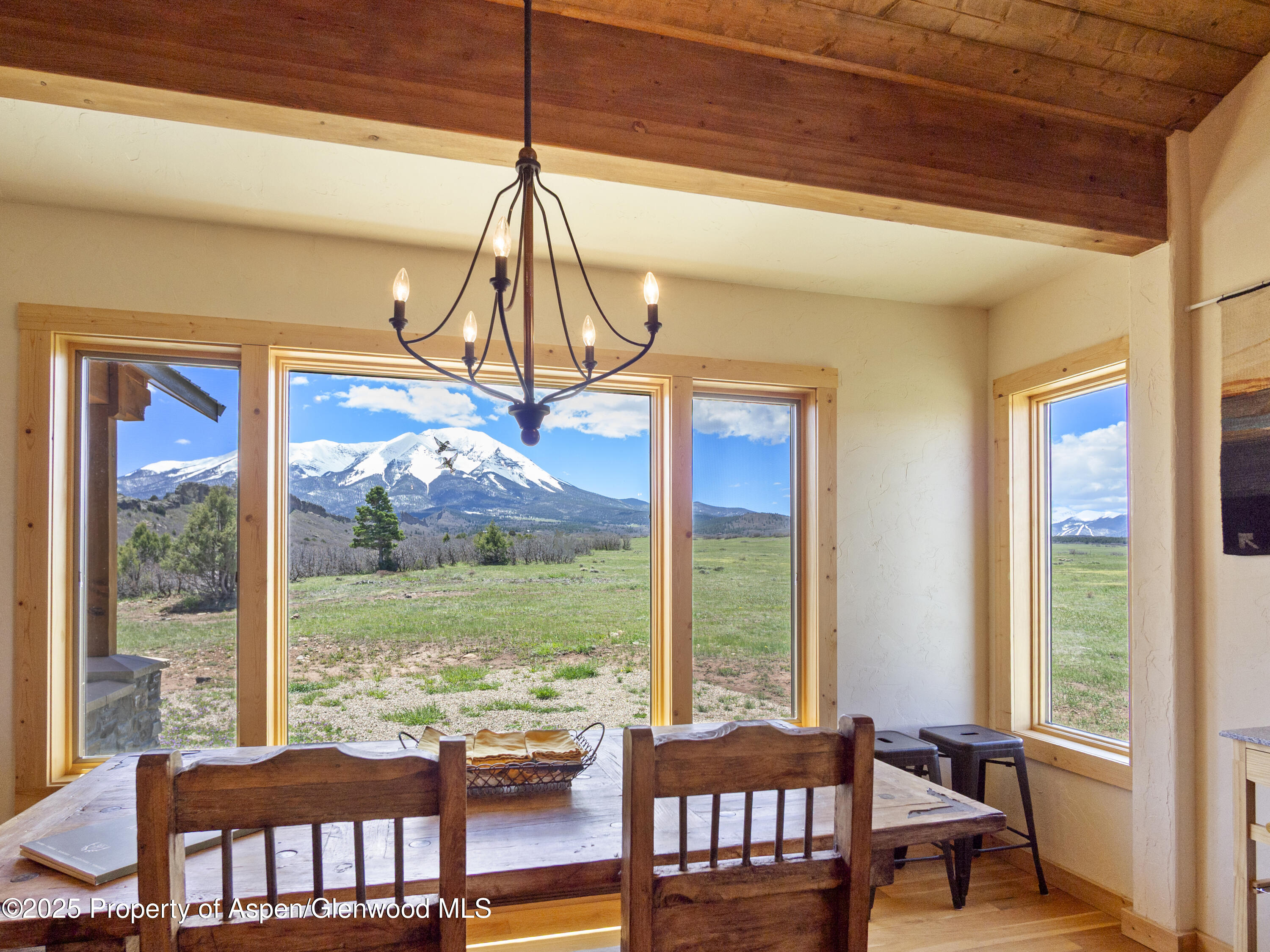 741 Big Wall Lane La Veta, CO 81055 - Photo 33 of 47 a view of a city from a balcony