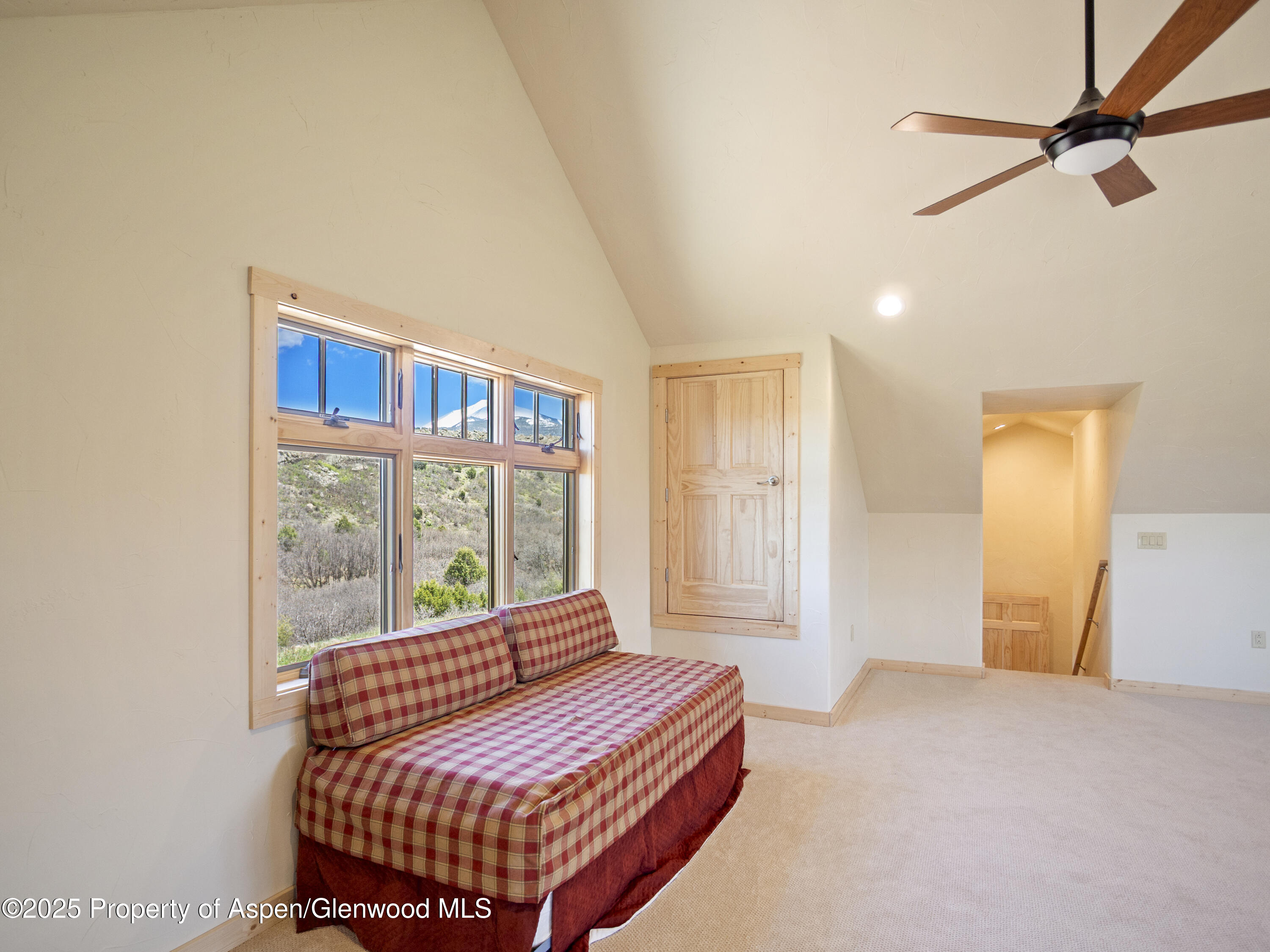 741 Big Wall Lane La Veta, CO 81055 - Photo 41 of 47 a bedroom with a bed and window