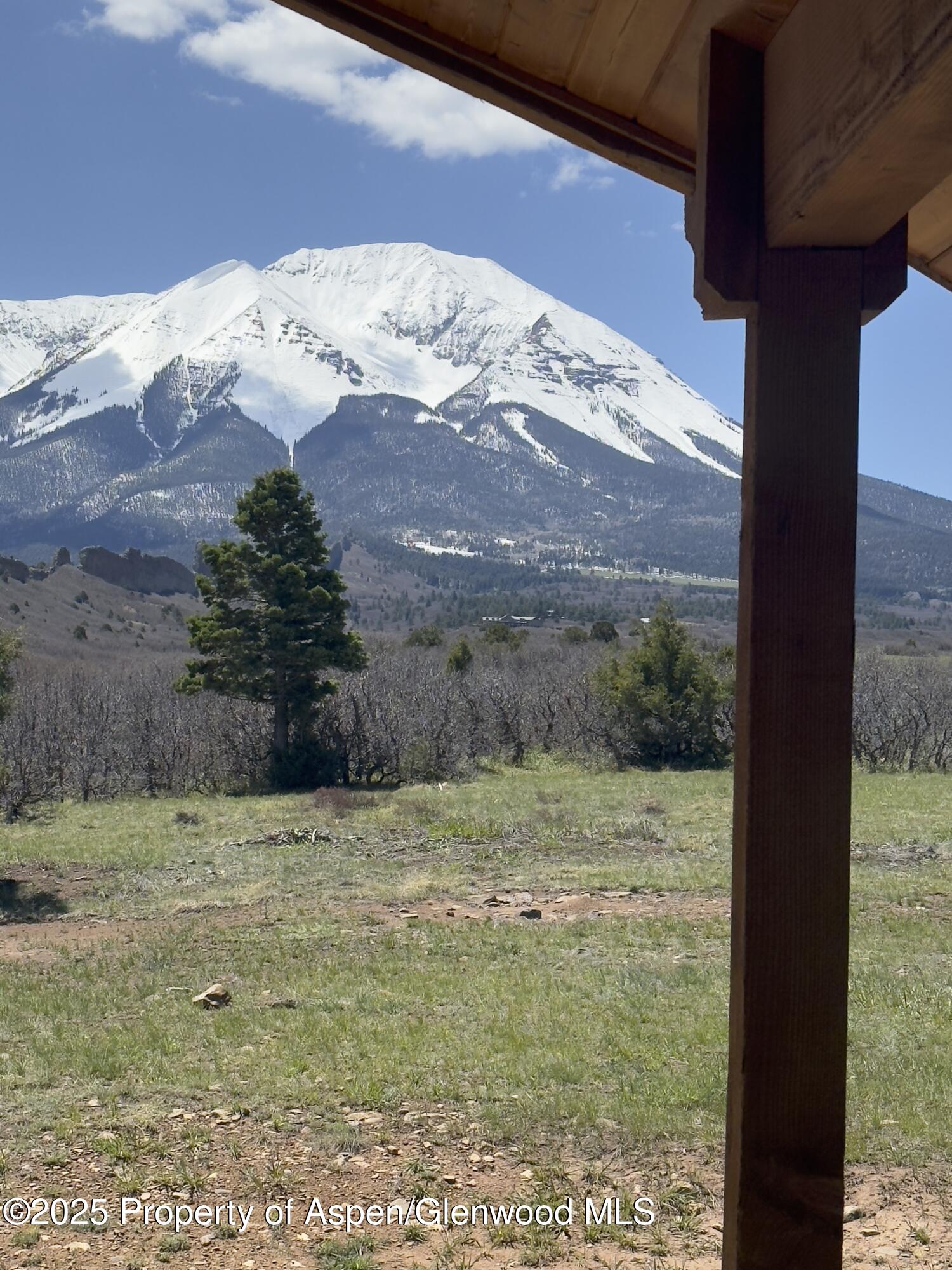 741 Big Wall Lane La Veta, CO 81055 - Photo 7 of 47 a view of a backyard of the house