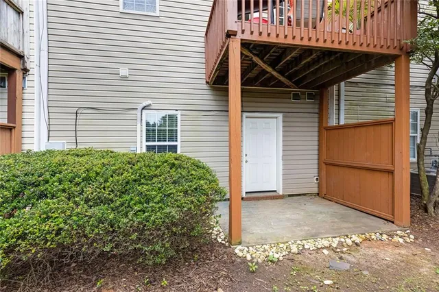 a view of a small house