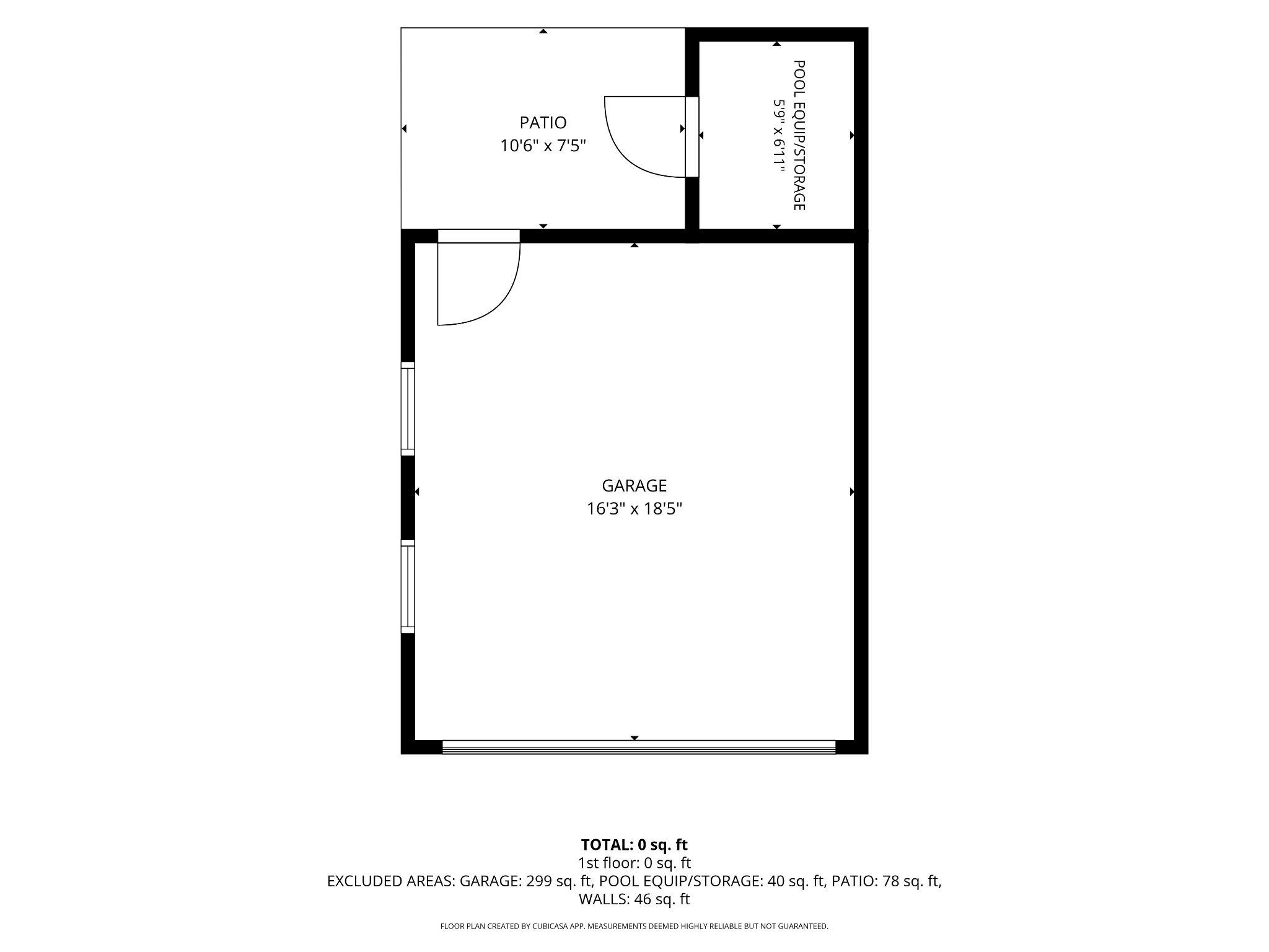 310 Magothy Road Severna Park, MD 21146 - Photo 38 of 38 Floor Plan - Detached Garage
