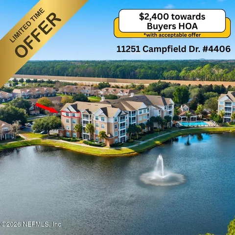 $216,900 | 11251 Campfield Drive, Unit 4406, Jacksonville, FL 32256
