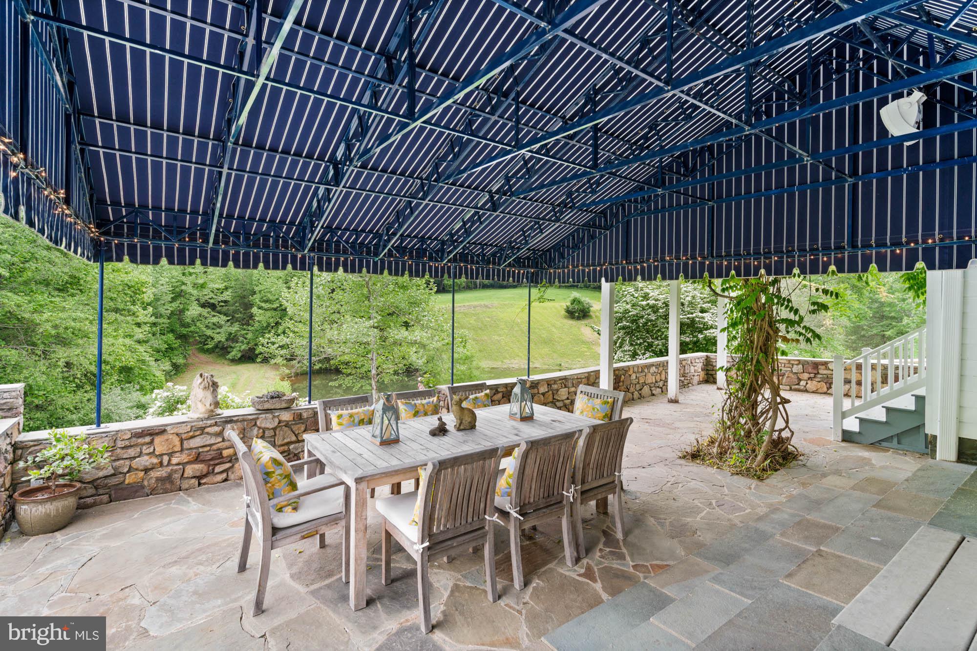 501 Richmond Road Castleton, VA 22716 - Photo 36 of 82 Views of Gardens, One Acre Pond and Hilltop