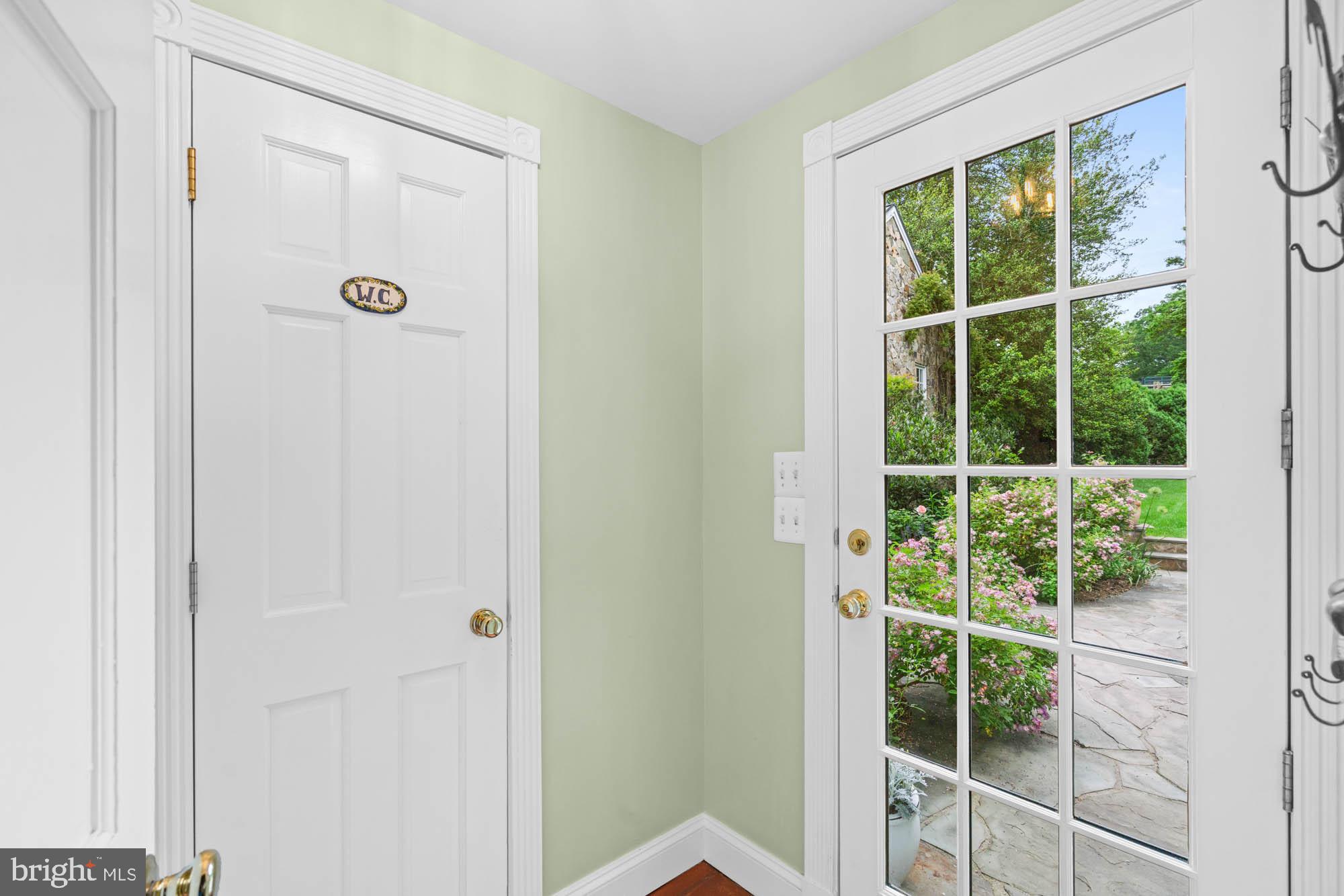 501 Richmond Road Castleton, VA 22716 - Photo 42 of 82 Kitchen Entrance with Powder Room