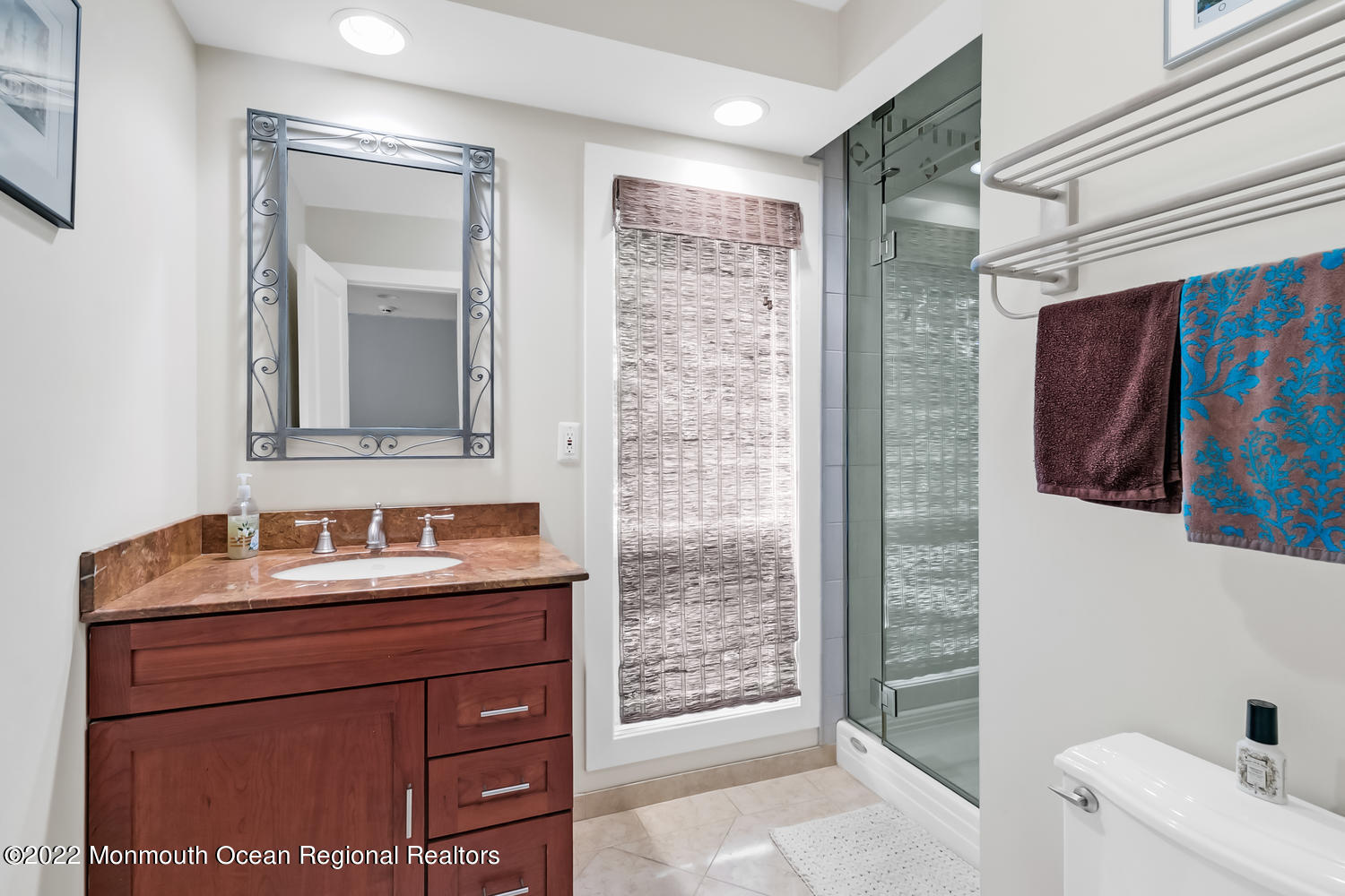 444 Cooper Road Middletown, NJ 07701 - Photo 14 of 28 Updated full bath with steam shower