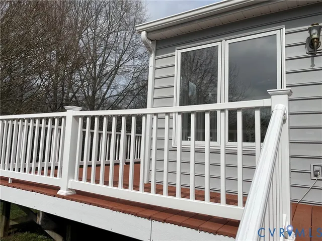 a view of a brick house with a window