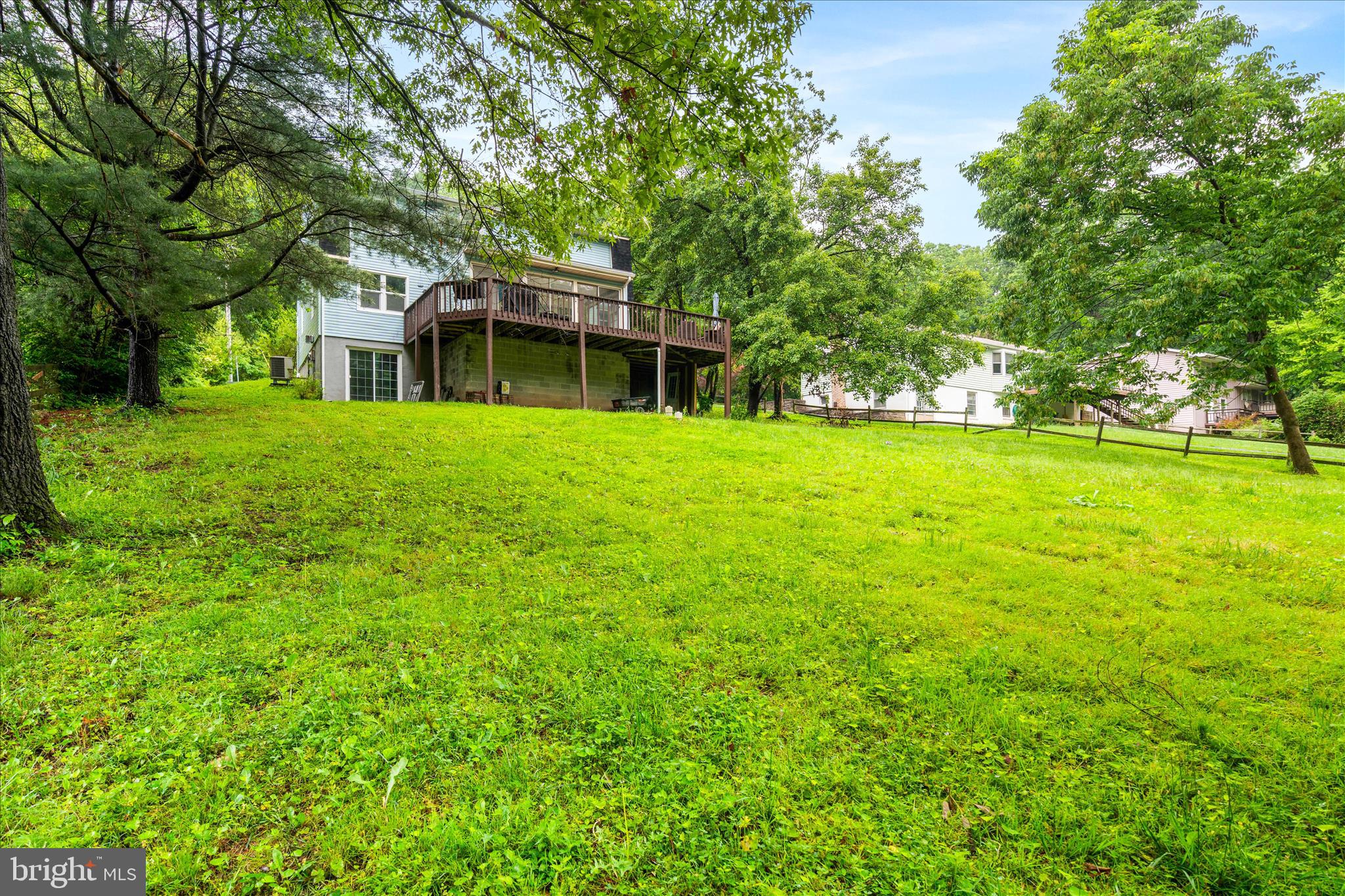 4217 Bill Moxley Road Mount Airy, MD 21771 - Photo 47 of 57 a front view of a house with a garden